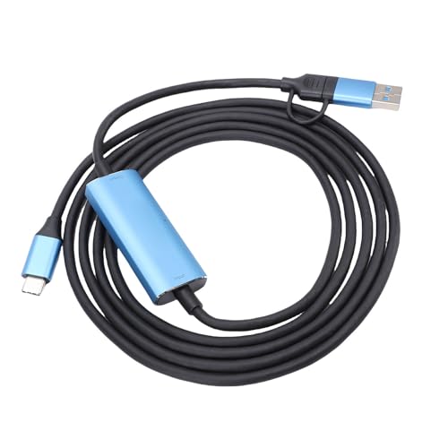 Diyeeni Tarjeta de Captura de Vídeo USB C 4K 30 Hz, USBC a USB 3.0 y Captura USBC con Suministro de Energía de 100 W para Streaming y Juegos, Compatible con Switch2, VR, SteamDeck,