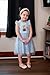 Disney Frozen Elsa Anna Toddler to Teen Girl Dresses Ruffle Short Sleeve Tutu Sparkle Tulle Skirt Summer Mesh Clothes Birthday Party Gift Theme Park Costume Casual Outfit Holiday Decoration Blue 4-5T