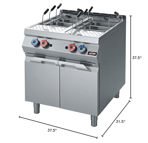 AXIS Pasta Cooker | Double Tank | Natural Gas | AX-GPC-2 image 4