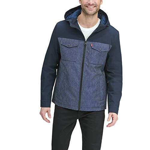 Image of Levi's Men's Artic Cloth Filled Performance Rain Shell Jacket