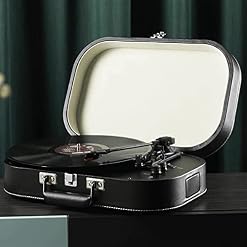 Tourne-Disque Vinyle Bluetooth Vintage Platine phonographe Portable Valise à 3 Vitesses, enregistreur phonographe… - Les Beatles, Paul McCartney, John Lennon, RIngo Starr, George Harrison Tourne-Disque Vinyle Bluetooth Vintage Platine phonographe Portable Valise à 3 Vitesses, enregistreur phonographe… – Image 2