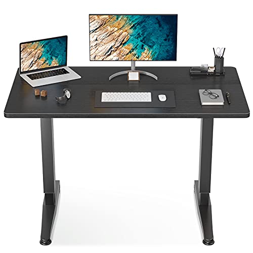 ODK Height Adjustable Standing Desk, 48" x 24" Pneumatic Airlift Power