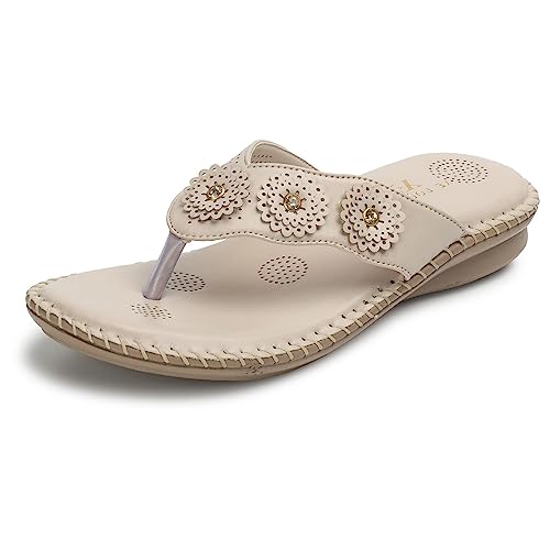 Image of XE Looks Doctor Ortho, Comfortable & Trendy Slippers For Women & Girls | Lightweight, Casual Design | Soft Cushion Footbed for Walking, Working, All Day | Good for Knee & Foot Pain