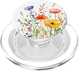 Cute Wild Flowers Watercolor Floral Blossoms
