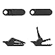 MultiBros Zeltteppichclips - Set von 10 Stück | Robuste Teppich- und Planenhalter | Perfekt für Zeltteppiche, Bodenplanen & Abdeckplanen | Verschleiß- & Stoßfestes POM Material | Sicherer Halt