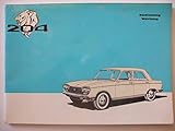 Peugeot 204 Limousine / Break / Lieferwagen - Betriebsanleitung mit Schaltplan - Original