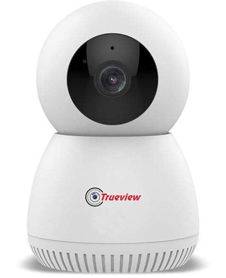 Trueview 4G Sim Based + Wi Fi Based Smart CCTV Camera for Home | Baby Monitoring Servelance | Indoor Camera for Home (4G Smart Camera)