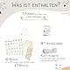 Wochenplaner Kinder mit Klettpunkten, Montessori Tagesplan mit 350 Routinekarten – visueller Routineplaner für Kinder, Familienplaner für mehr Struktur im Alltag (Einhorn)