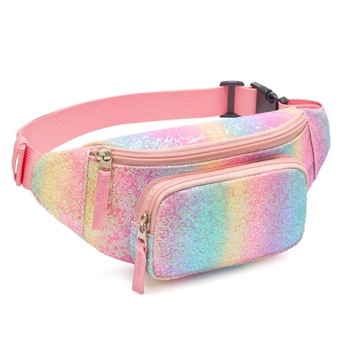 cotmcor Kids Fanny Pack for Girls, Cute Waist Bag for Cute Girls Gifts