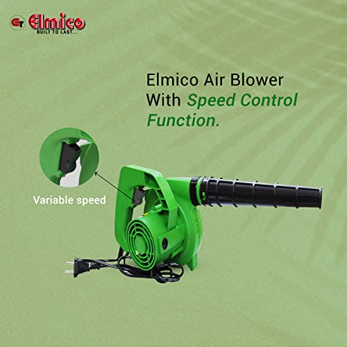 Image of Elmico 700W Blowers for Cleaning Dust /Dust Remover /Pc Cleaner /Ac Cleaner / 100% Copper Armature /Electric Air Blower with /Premium 10-FEET Wire Heavy Duty Guaranteed Motor Blower continuously 40 min use