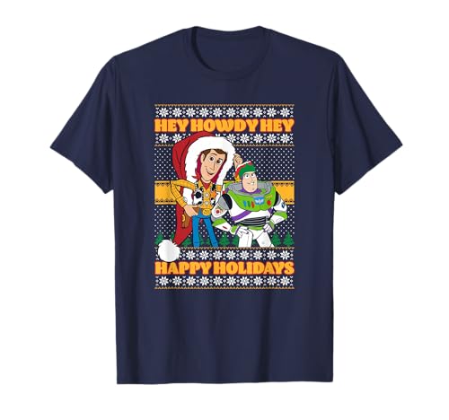 T-shirt Toy Story Disney motif pull de Noël moche une idée cadeau geek originale