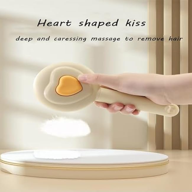 Self Cleaning Slicker Brush, Dog Cat Bunny Pet Grooming Shedding Brush£¬Deshedding Pet Supplies Accessories (Pink)-TpFGa8a4