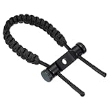 QUARKZMAN Archery Bow Wrist Sling 15.75 Pouces 550 Paracord Sangle Stabilisateur d'arc Com...