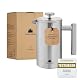 Groenenberg French Press mit Warmhalte-Funktion aus Edelstahl