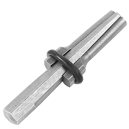 Herramienta para romper hormigón con cuñas de piedra de 14 mm y clavos separadores 4