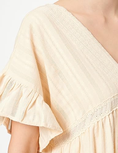 TILDEN Women's Dress, Beige Cream, S - Image 4