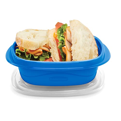 Rubbermaid TakeAlongs Food-Storage Container, Snack Food Storage OS 2.9 Cups 4PK - Image 2