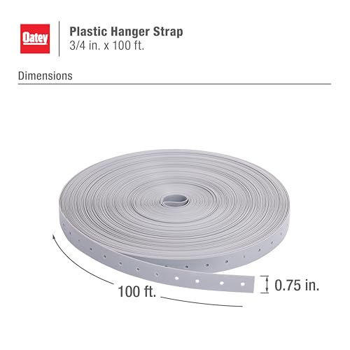 Oatey 339270 33927 3/4" By 100-Feet Boxed Plastic Strap, 3/4" x 100' by Oatey - Used condition - Image 4