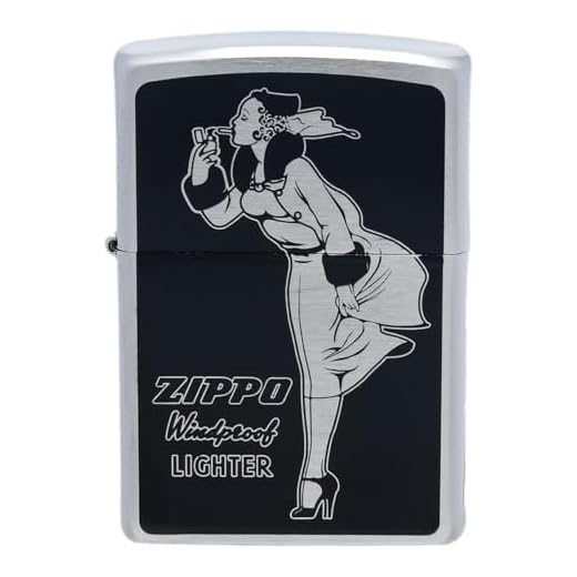 ジッポー(Zippo) ライター 防風 真鍮製 レギュラーベース ウィンディ プリント加工 特製ステッカー付き ブラック P・WINDY(B)