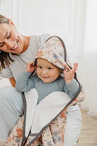 Image of Copper Pearl Hooded Bath Towels Premium Knit /Terry Cloth Baby Towels with Hood, Pockets, and Cool Designs - Great to Gift and Make Bath Time Fun - Baby Bath Towel, Eden
