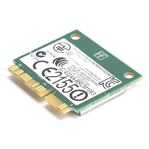 Tarjeta de red inalámbrica bcm943142hm 802.11 b/g/n Half Mini Pci-e WiFi Bluetooth 4.0 para 7/8/10, compatible con xps 2710 17 tr miniatura 7