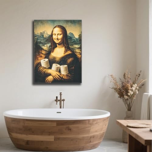 Tableau Mona Lisa impression sur toile haut rendu pour art moderne