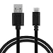 Produktbild subtel® USB Kabel (1m 3A) kompatibel mit Microsoft Lumia 950 / Lumia 950 XL (USB A 2.0 -> USB Type C) (USB C (Type C) auf USB A (Standard USB)) Datenkabel Ladekabel schwarz