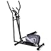 MaxKare Exercise Bike Cardio Training Elliptical Trainers-Portable Upright Fitness Workout Bike Machine,8-Level Magnetic Resistance,LCD Monitor,Heart Rate Monitor,Quiet Driven,Calories Burned