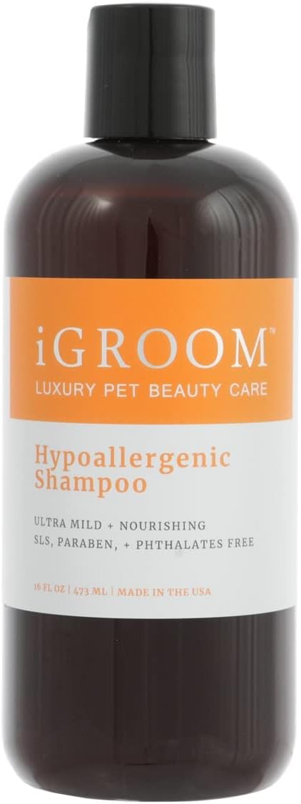 iGroom Charcoal + Keratin Nurturing Pet Conditioner for All Coat Types, 475ml