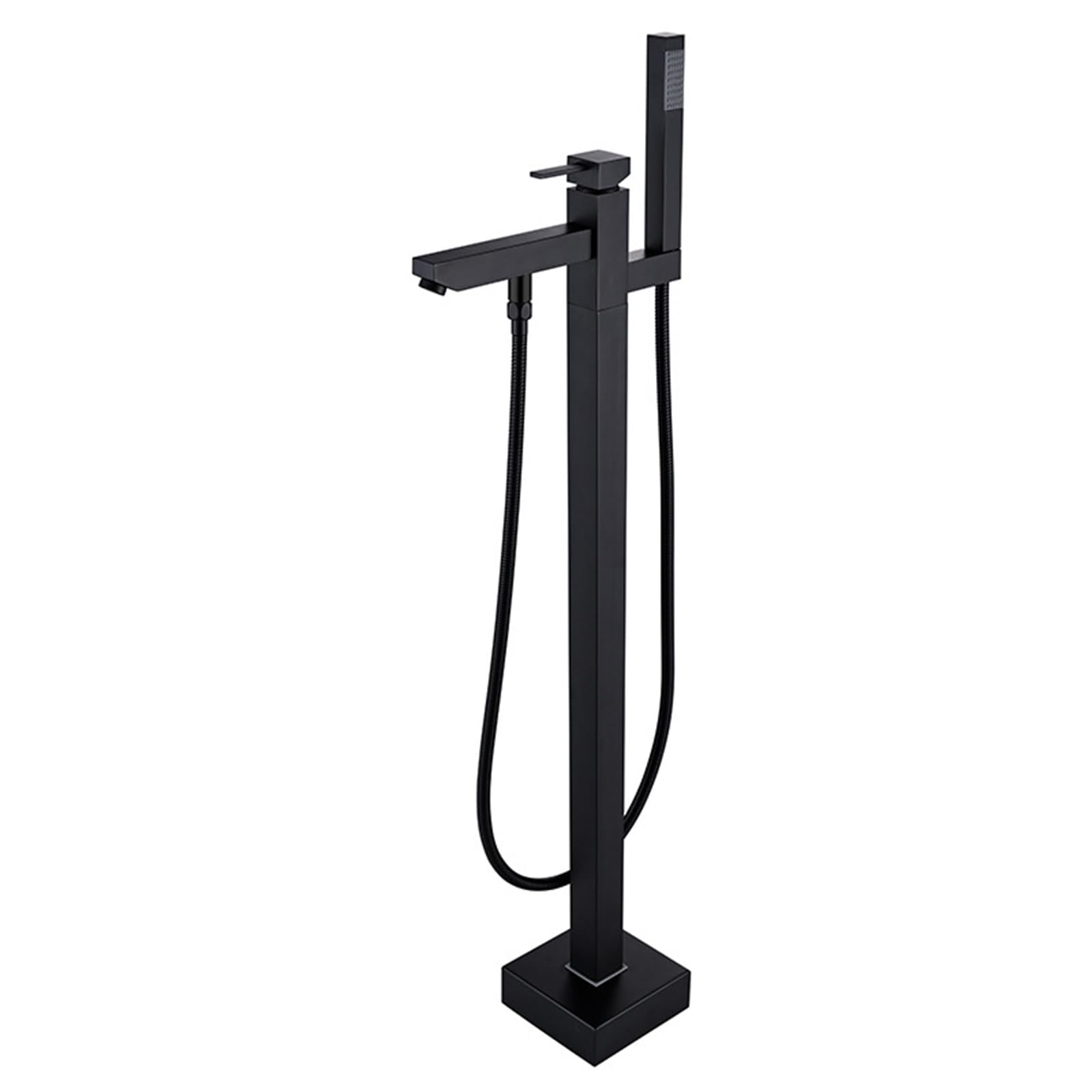 Robinet de baignoire sur pied pour remplacer une robinetterie murale sans percer le mur