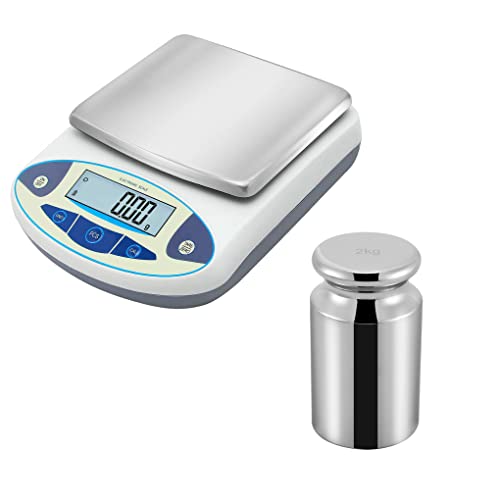 Bonvoisin 5000g Lab Scale with 2kg Calibration Weight