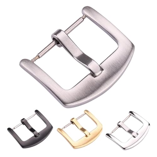 Boucle de montre en acier résistant pour remplacer un fermoir usé 22mm