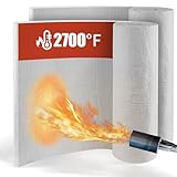 GONGYI Ceramic Fiber Insulation Blanket (24.1'x15'x1') Fireproof Insulation Kaowool for Dishwasher, Forge, Fireplace,Kilns, Stoves, Furnace 1500C/2700F