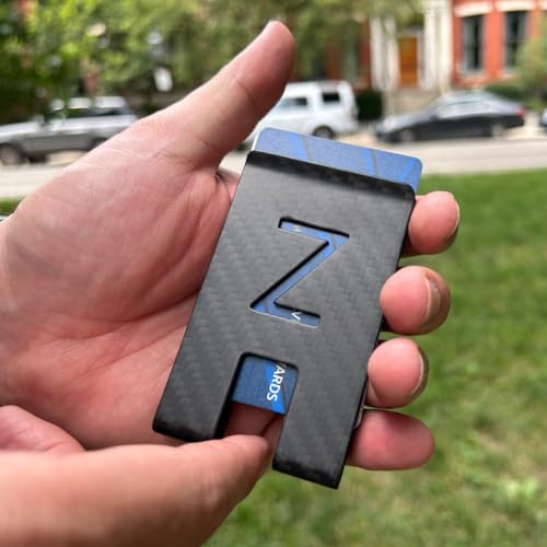 Carbon Fiber Wallet | Premium 3K Carbon Fiber RFID-Blocking | Luxury Matte Carbon Fiber Finish | Ultra-Light, Durable, Slim Front Pocket Wallet That Turns Heads3
