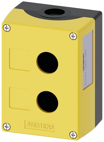 Boîte en plastique 2 points Siemens Sirius ATC jaune boîtier télécommande 22mm