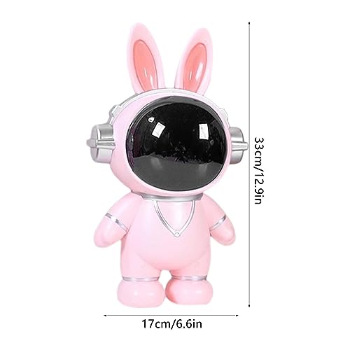 Caixa de dinheiro infantil Coelho Astronauta Coelho Coelho Coelho Banco de Moedas | Cofre de moedas