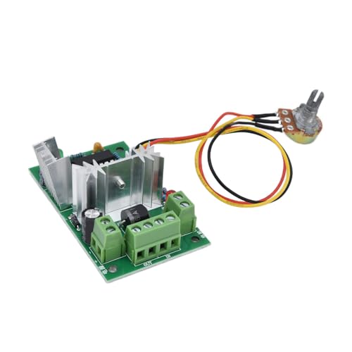Moteur à Engrenages 12 V CC mécanique avec contrôle de vitesse PWM et réducteur métallique