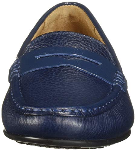 Image of Womens Casual Genuine Leather Comfortable Lightweight Driving Moaccasins Classic Fashion Penny Slip On Ladies Driving Loafer Flat Shoes