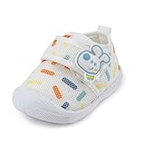 WILLFUN Toddler Squeaky Shoes Baby Boy Girl First-Walking Sneakers Infant Soft Sole Little Kid Trainers for 0-3-Year-old First Walkers(3 Toddler)