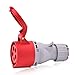 Produktbild CEE Starkstrom Steckdose Intratec 32A 400V 6h IP44 5-polig (3P+N+E): IEC-60309 Industrie und Mehrphasenstecker robuste Industriequalität