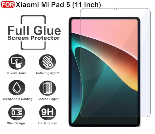 Image of Unbreakable Screen Protector Guard for Xiaomi Mi Pad 5 11 inch Tablet, |1 Pack| 9H Flexible PET Film, HD Clear, Anti-Scratch, Bubble-Free (Not a Tempered Glass)