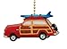 Retro "Woody" Red Surf Wagon Beach Surfing Ceiling Fan Pull