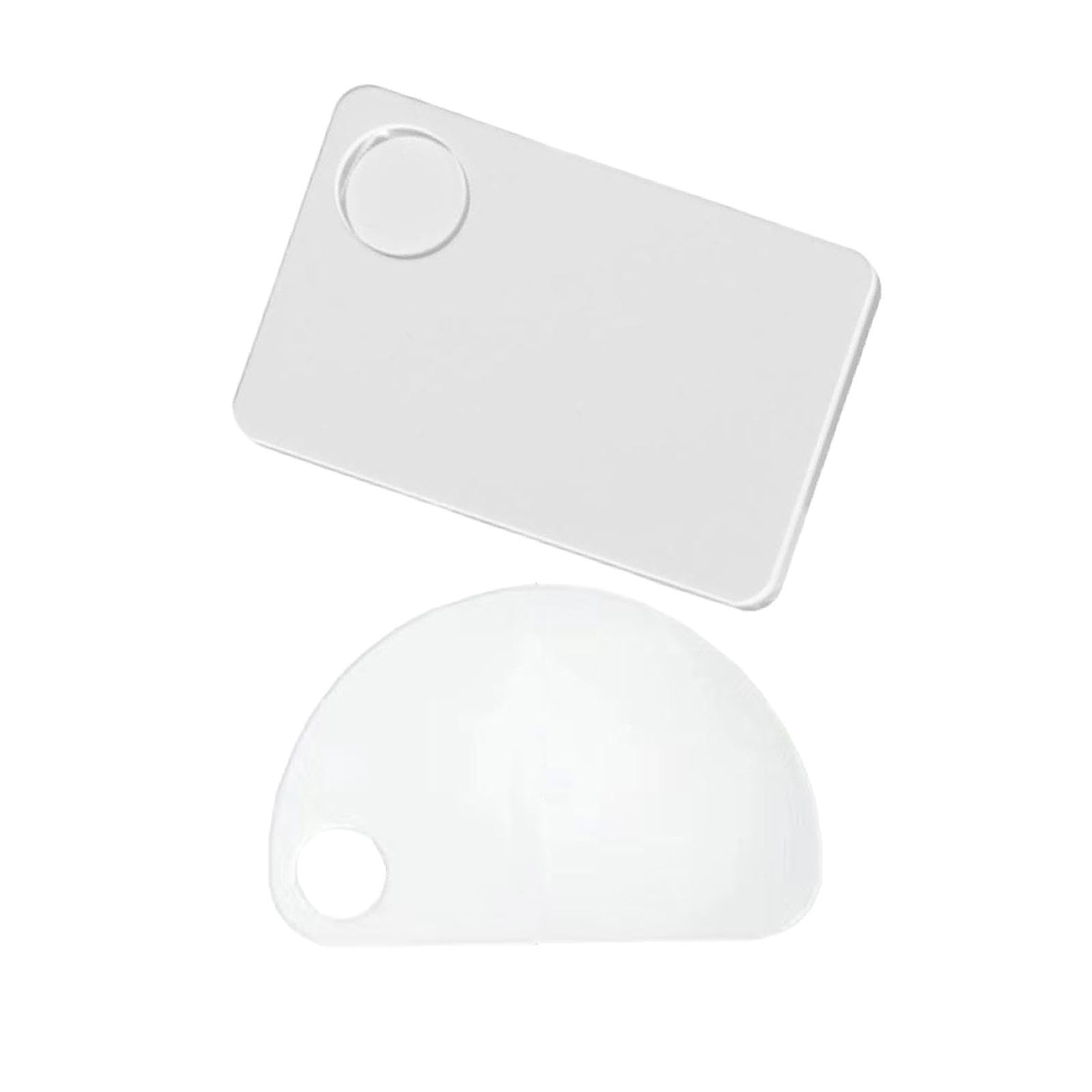 Makeup Palette Foundation Mixing Palette for Nail Art Pigment Makeup Artists Rectangle 10cmx15cm-image-10