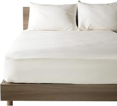 【Daily Collection】Box Fitted Sheet 100% Cotton with Elastic Closure Mattress Cover Thick Type Single (Width 97cm) 40cm Hem Width (Fits Mattresses up to 35cm Thick) Light Khaki Bed Cover Bed Sheet