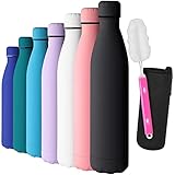 2. 【12H Caliente / 24H Frío】: El recipiente de acero inoxidable al vacío de doble pared aísla el calor por hasta 12 horas y el frío aísla por aproximadamente 24 horas. ！ Nota！ ： Esta botella térmica no se mantiene completamente a la temperatura inicial, se verá afectada por la temperatura exterior de la botella. Para obtener más detalles, consulte el gráfico de líneas de la imagen.