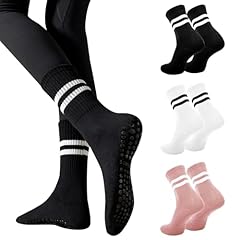 A 3 Pairs - Black+white+pink