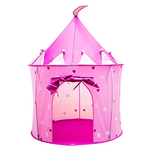 Pistro Play Tent Teepee Kids Playhouse Sleeping Dome - Pink, 100X135Mm #TOP8