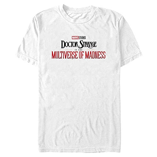 T-shirt Marvel Doctor Strange 2 blanc homme 5XL au logo imprimé