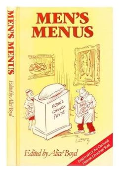 Hardcover Men's Menus Book