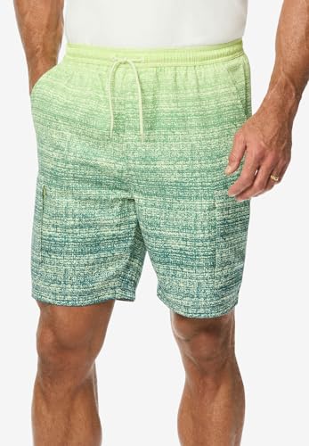 KingSize Men's Big & Tall 8" Cargo Shorts with Super Stretch Liner4